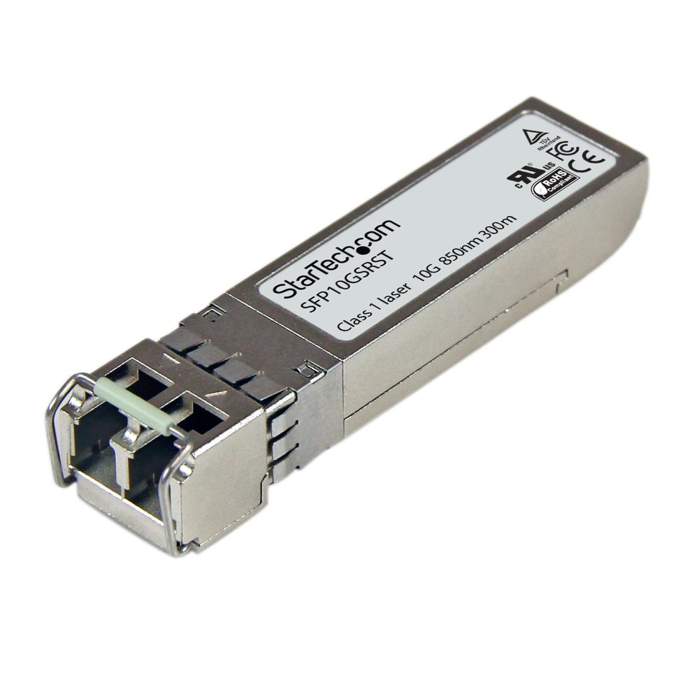 StarTech.com HPE JD092A Compatible SFP+ Module - 10GBASE-SR - 10GbE Multi Mode (MMF) Fiber Optic Transceiver - 10GE Gigabit Ethernet SFP+ - LC 300m - 850nm - DDM HPE 5900, 12500, 5500 (JD092A-ST)
