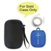 co2CREA Hard Travel Case Replacement for Ultimate Ears WONDERBOOM 4 WONDERBOOM Play WONDERBOOM 3 WONDERBOOM 2 Small Portable Wireless Bluetooth Speaker (Black Case + Inside Bermuda Blue) view 2