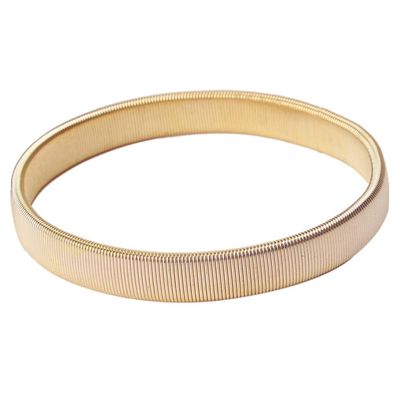 GOMYIE 1Pc Anti-Slip Metal Shirt Sleeve Holders Stretchy Garter Arm Bands Elastic Armbands(yellow)