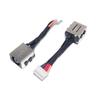 Eieshupug Charging Port DC in Power Jack Cable Replacement for DELL Latitude E5280 5280 5288 5290 6TN0P view 1