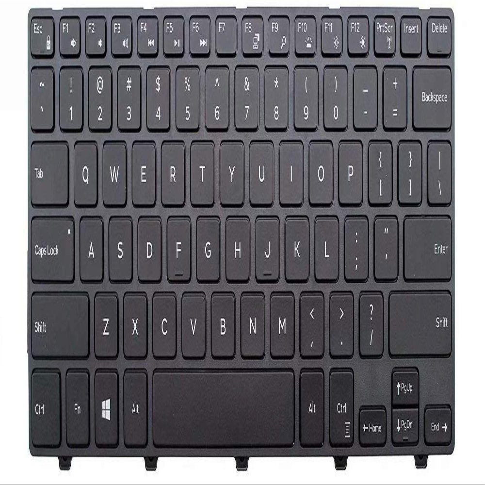 Givwizd Replacement Keyboard Compatible for DELL PN: 490.00G07.0L01 SG-63410-XUA, US Layout Non Backlit