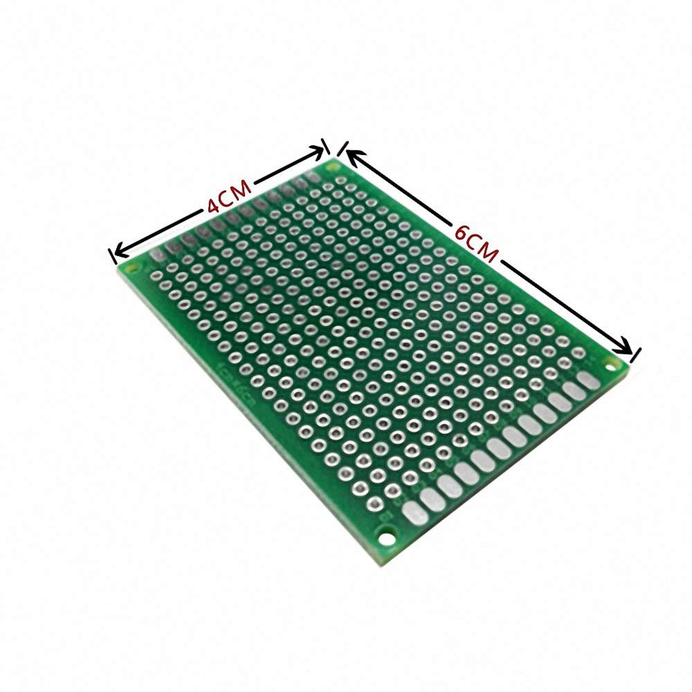 12-04 5pcs 4x6cm Double Side Prototype PCB Universal Printed Circuit Board