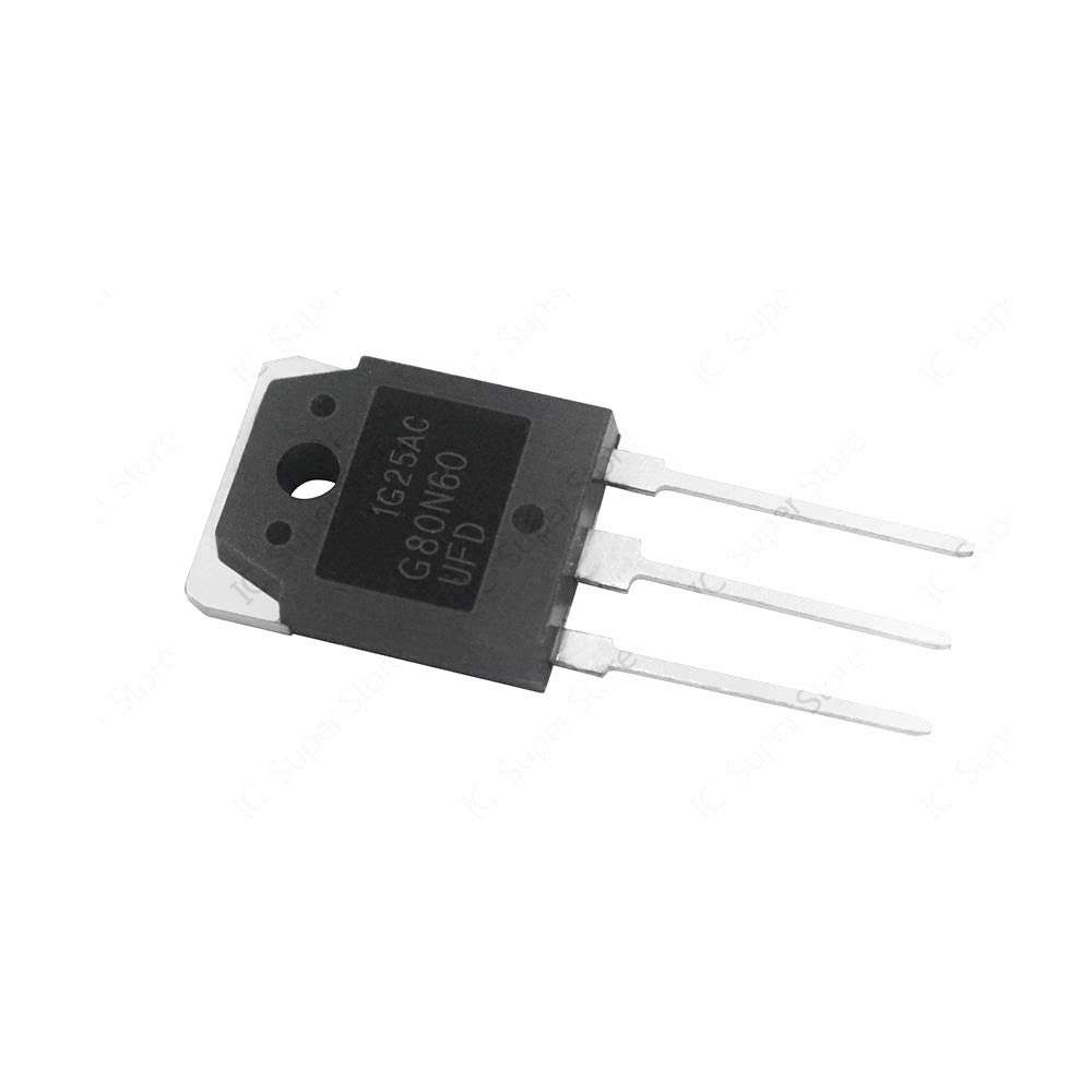 DYDZYJ 10PCS/LOT SGH80N60UFD SGH80N60 80N60UFD 80N60 G80N60 TO3P IGBT Transistor