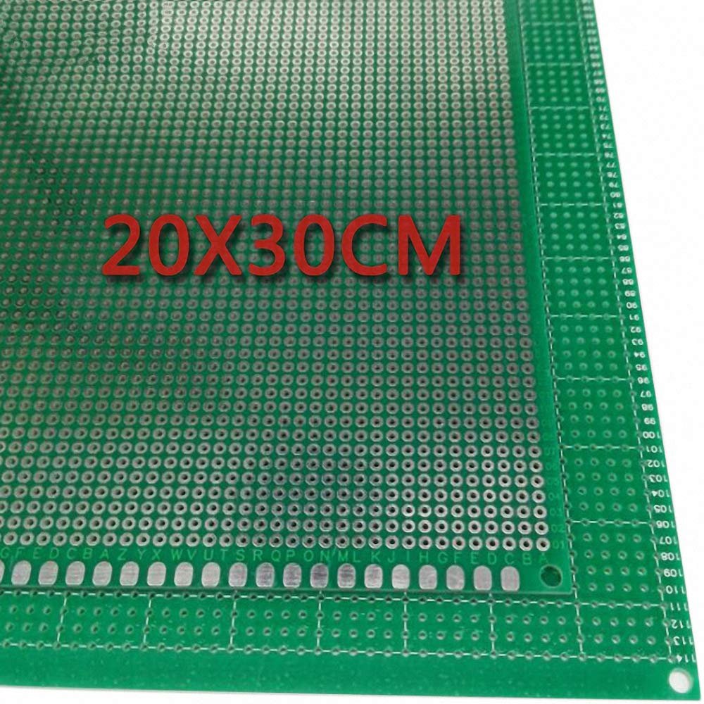 DYDZYJ 98-23 1pcs 20x30cm Single Side Prototype PCB Universal Printed Circuit Board