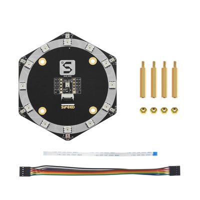 DYDZYJ Sipeed R6+1 MEMS Microphone Array Module 7 Silicon Microphone Board for Sipeed Maix-Bit/Maix-GO