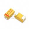 DYDZYJ 20pcs Chip Tantalum Capacitor 16v10UF 106 10UF 16V A3216 Type A 1206 Volume AVX Yellow view 1