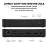 Belkin Thunderbolt 3 Dock Plus Thunderbolt 3 Cable - USB-C Hub - 8-In-1 Docking Station for MacOS & Windows, Dual 4K @60Hz, 40Gbps Transfer Speed, 60W Upstream Charging, w/ Ethernet & Audio Ports view 4