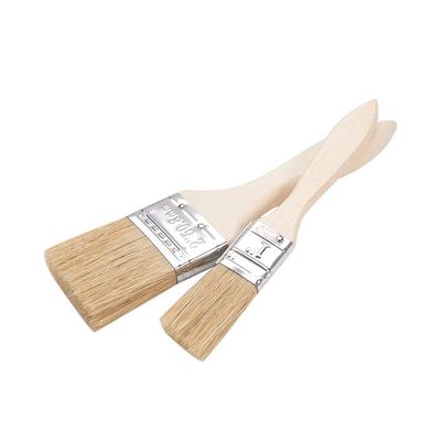 Utoolmart 2 Pack of Chip Paint Brushes Synthetic Bristle with Wood Handle for Wall Treatment Random Color, 1 inch, 2 inch (2PCS)
