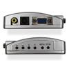 HDSUNWSTD VGA to RCA Adapter, Composite AV S Video to VGA Converter, PC to TV Video Switch Box for HDTV, Monitors, Laptop, Desktop, PC view 1