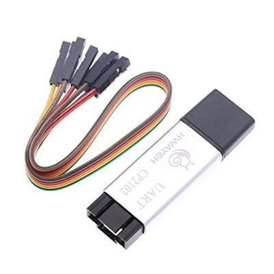 Aluminum Shell CP2102 USB 2.0 to TTL UART Module 6Pin Serial Converter STC Replace FT232 Module Support 5v/3.3v for arduino
