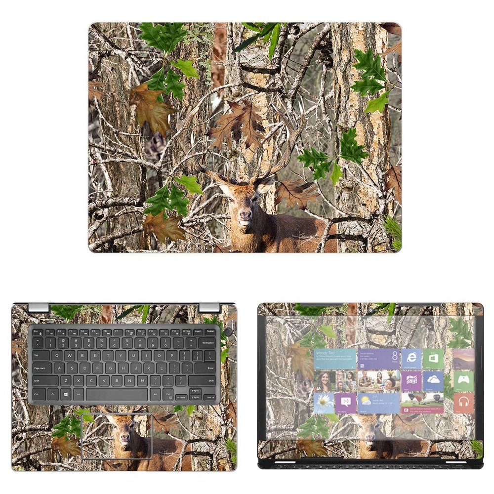 Decalrus - Protective Decal Camo Skin Sticker for Dell Inspiron 3480 / i3480 (14" Screen) case Cover wrap DEinspiron14_3480-217