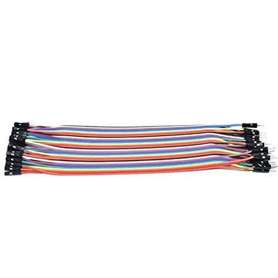 20cm 40P 1P-1P Female to Male Dupont Line Wire Cable SKUGM 800pcs