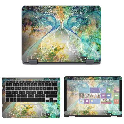 Decalrus - Protective Decal Skin Sticker for Dell Inspiron 3195 / i3195 2-in-1 (11.6" Screen) case Cover wrap DEinspiron2in1_3195-197