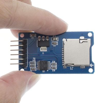 1pcs Micro SD Card Mini TF Card Reader Module SPI interfaces with Level Converter chip for arduino