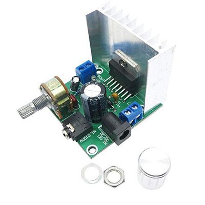 1PCS tda7297 Amplifier Board Digital Amplifier Board Dual-Channel Amplifier Board Finished no Noise 12V Dual 15W (A Type)