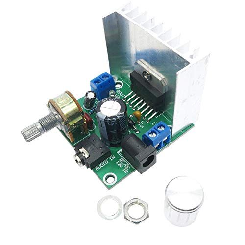 1PCS tda7297 Amplifier Board Digital Amplifier Board Dual-Channel Amplifier Board Finished no Noise 12V Dual 15W (A Type)