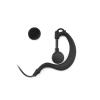 PROMAXPOWER [5-Pack] 1.5-Wire G-Shape Swivel Earbud Earpiece with Lapel PTT Button Mic Compatible with Motorola Radios CLS1110, CLS1410, CP200, EP450, Mag One BPR40 view 3