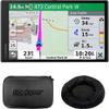 Garmin DriveSmart 65 Premium Navigator w/Amazon Alexa Bundle with Deco Gear Universal Weighted GPS Dash-Mount and Deco Gear Hard EVA Case view 1