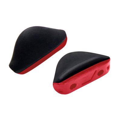 ToughAsNails Asian Fit Replacement Nose Pads Pieces for Oakley Turbine Rotor OO9307 Sunglasses - Red Hard Base