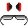 ToughAsNails Asian Fit Replacement Nose Pads for Oakley Mainlink/Mainlink XL OO9264 Sunglasses - Red Hard Base view 1