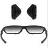 ToughAsNails Asian Fit Replacement Nose Pads for Oakley Badman OO6020/Badman Asian Fit OO6035 Sunglasses - Black Hard Base view 1