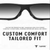 ToughAsNails Asian Fit Replacement Nose Pads for Oakley Badman OO6020/Badman Asian Fit OO6035 Sunglasses - Black Hard Base view 4
