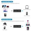 Upgraded Bluetooth 5.3 Transmitter Receiver 3-in-1, Isobel Wireless 3.5mm Audio Adapter for TV PC Headphones Home Sounds System Car/CD-Like Voice Enjoyment view 2