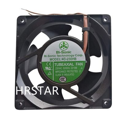 for Bi-Sonic 4C-230HB axial Fan AC 230V 120X120X38mm 22/19W IP55 Cabinet Cooling Fan