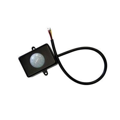 Taidacent Human Motion Sensor Switch Indoor Motion Sensor Corridor Sensor Light Control Pyroelectric Human Pir Sensor Switch Pyroelectric Human Body Infrared Sensor (003K4-NPN White Mirror)