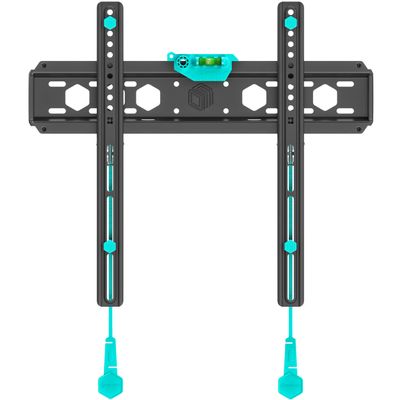ONKRON Fixed TV Wall Mount for 35-65 Inch Screen up to 150 lbs, Ultra Slim Low Profile TV Mount, VESA 75x75-400x400, Flat to Wall Bracket, Universal Television Mount, 8", 16" Studs Black