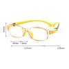 Fantiace Children's Anti-blue Glasses Frame Blue Light Blocking Teen Tr90 Flexible Goggles Kids Eyelasses Boys Girls view 3
