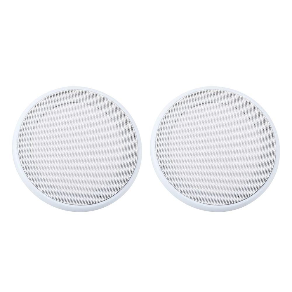 2PCS 6.5/8 inch Speaker Grille Car Audio Speaker Cover Decorative Circle Metal Mesh Protector Speaker Cover for Home Speakers, Ceilings, Car Audio Systems(8inch)