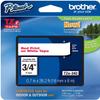 Brother Genuine P-Touch TZE-242 Tape, 3/4" (0.7 mm) Standard Laminated P-Touch Tape, Red on White, Laminated for Indoor or Outdoor Use, Water-Resistant, 26.2 ft (8 m), Single-Pack (6) view 2