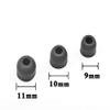 BLLQ Replacement for Samsung Gear IconX (2018 Edition) Ear Tips Wingtips 12 PCS Accessories, Silicone Earhooks Earbuds Cover Eargels Eartips Compatible with Gear IcoonX, Black 12pcs view 3