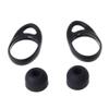 BLLQ Replacement for Samsung Gear IconX (2018 Edition) Ear Tips Wingtips 12 PCS Accessories, Silicone Earhooks Earbuds Cover Eargels Eartips Compatible with Gear IcoonX, Black 12pcs view 4