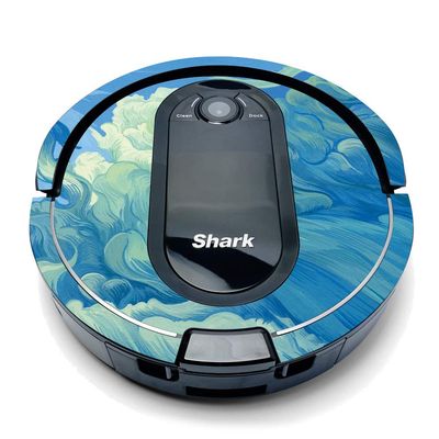 MightySkins Compatible with Shark Iq Robot Top Only Coverage - Visionary | Protective, Durable, and Unique Vinyl Decal Wrap Cover | Easy to Apply, Remove, and Change Styles | Made In The USA