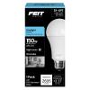Feit Electric A21 LED Light Bulb, 150W Equivalent, Dimmable, 2605 Lumens, E26 Standard Base, 5000K Daylight, 80 CRI, High Output LED Light Bulb, Damp Rated, 25,000-Hour Lifetime, OM150DM/850/LED view 1