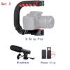 Aoonar Universal Camera Stabilizer Grip with 3 Shoe Mounts for DSLR, Sony, Nikon, Canon, iPhone (Black, 1/4-20 Thread, 3.5mm, Hot Shoe) view 2