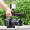 Aoonar Universal Camera Stabilizer Grip with 3 Shoe Mounts for DSLR, Sony, Nikon, Canon, iPhone (Black, 1/4-20 Thread, 3.5mm, Hot Shoe) view 4