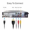 Digital TV Converter Box, ATSC Tv Tuner - ZJBOX for Analog HDTV Live 1080P with Recording&Playback,HDMI Output, Timer Setting Tuner Function Digital Channel Free view 4