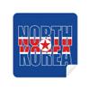 North Korea Country Flag Name Glasses Cleaning Cloth Phone Screen Cleaner Suede Fabric 2pcs view 1