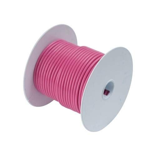 Ancor 106625, 250ft 12 AWG Tinned Copper Wire, Pink (Pack of 3 pcs)
