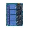 HUABAN 1PCS 4 Channel DC 5V Relay Module with Optocoupler Low Level Trigger Expansion Board view 1