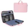 14 15 Inch Laptop Case Women Ladies Bag TSA Laptop Sleeve for MacBook Pro 14" M5/M4/M3/M2/M1, Macbook Air 15 M4/M3, Dell XPS 15/Inspiron 14, Acer HP Lenovo ASUS Chromebook 14" Notebook Case Bag, Pink view 1