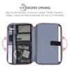 14 15 Inch Laptop Case Women Ladies Bag TSA Laptop Sleeve for MacBook Pro 14" M5/M4/M3/M2/M1, Macbook Air 15 M4/M3, Dell XPS 15/Inspiron 14, Acer HP Lenovo ASUS Chromebook 14" Notebook Case Bag, Pink view 2