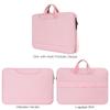 14 15 Inch Laptop Case Women Ladies Bag TSA Laptop Sleeve for MacBook Pro 14" M5/M4/M3/M2/M1, Macbook Air 15 M4/M3, Dell XPS 15/Inspiron 14, Acer HP Lenovo ASUS Chromebook 14" Notebook Case Bag, Pink view 3