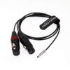 Alvin's Cables Dual XLR 3 Pin Female to 5 Pin Male Audio Input Cable for Arri Alexa Mini view 1