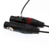 Alvin's Cables Dual XLR 3 Pin Female to 5 Pin Male Audio Input Cable for Arri Alexa Mini view 4