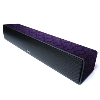 MightySkins Compatible with Zvox Accuvoice TV Speaker Model AV155 - Antique Purple | Protective, Durable, and Unique Vinyl Decal Wrap Cover | Easy to Apply, Remove, and Change Styles | Made In The USA