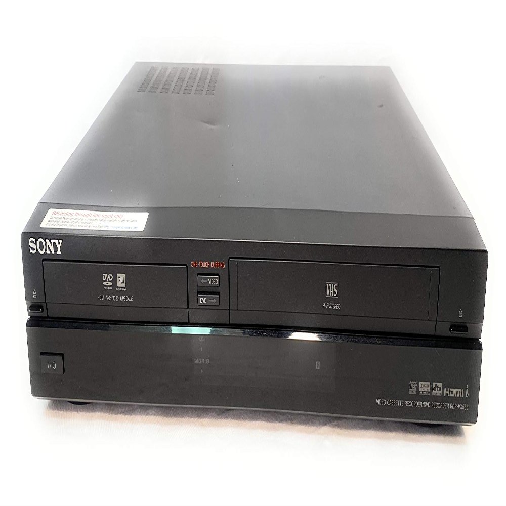 Sony RDR-VX555 Tunerless DVD Recorder/VHS Combo Player (Renewed)